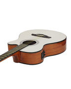 Guitarra Electroacústica White Mahogany 40¨- Incluye Funda