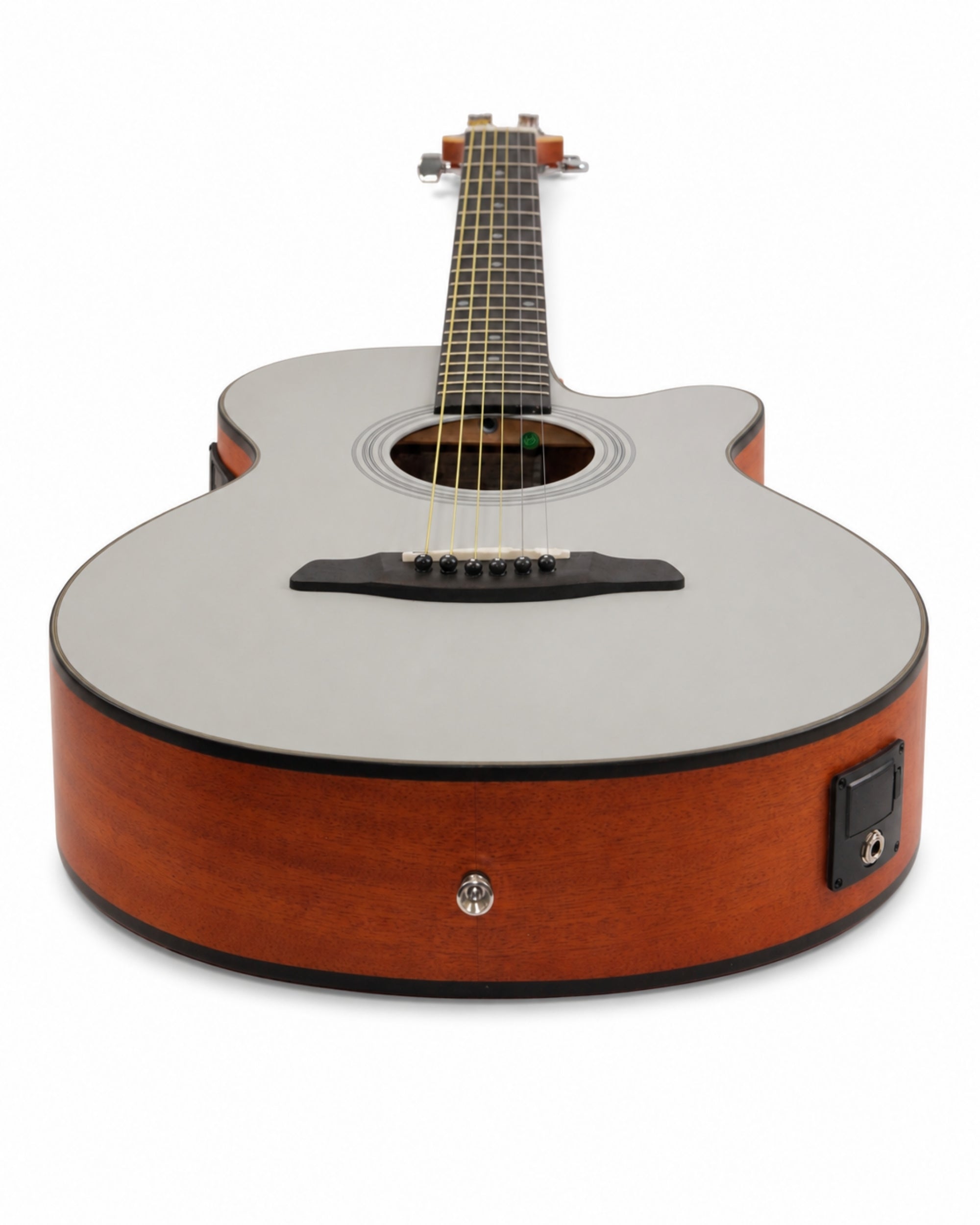 Guitarra Electroacústica Grey Mahogany 40¨- Incluye Funda