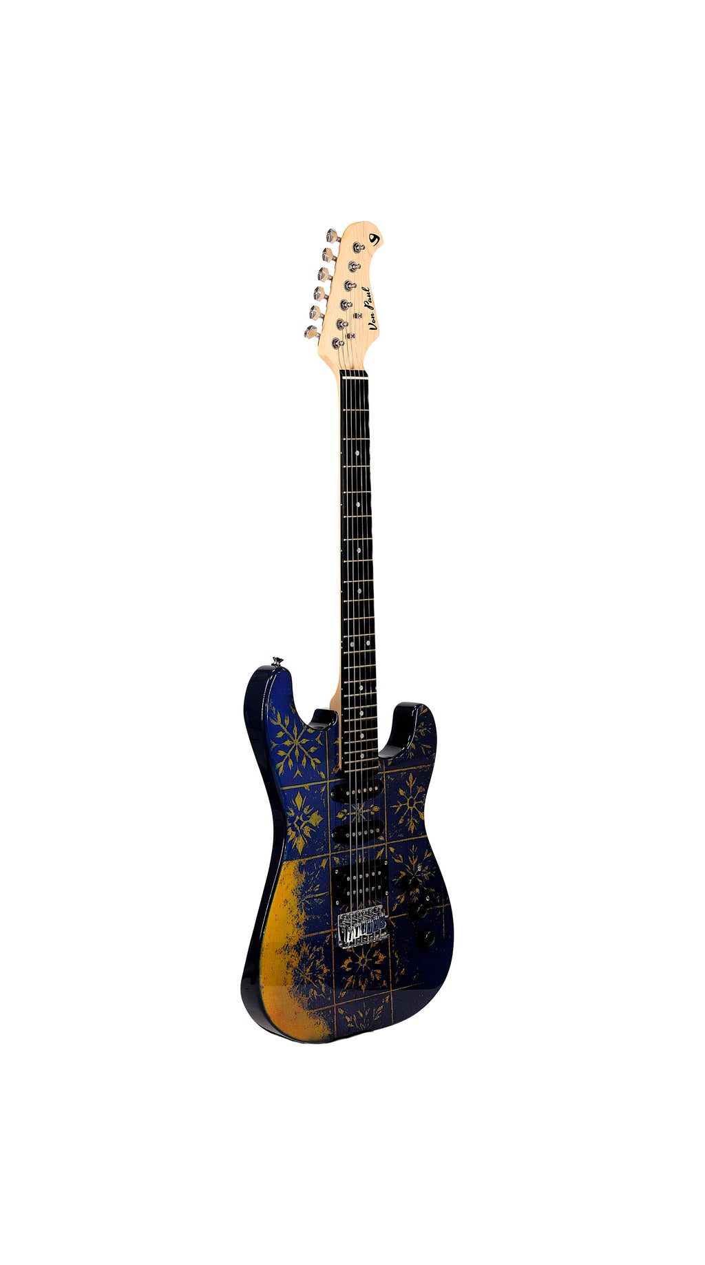 Guitarra Electrica Strato SSH Blue Retro