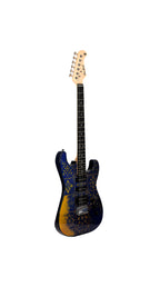Guitarra Electrica Strato SSH Blue Retro
