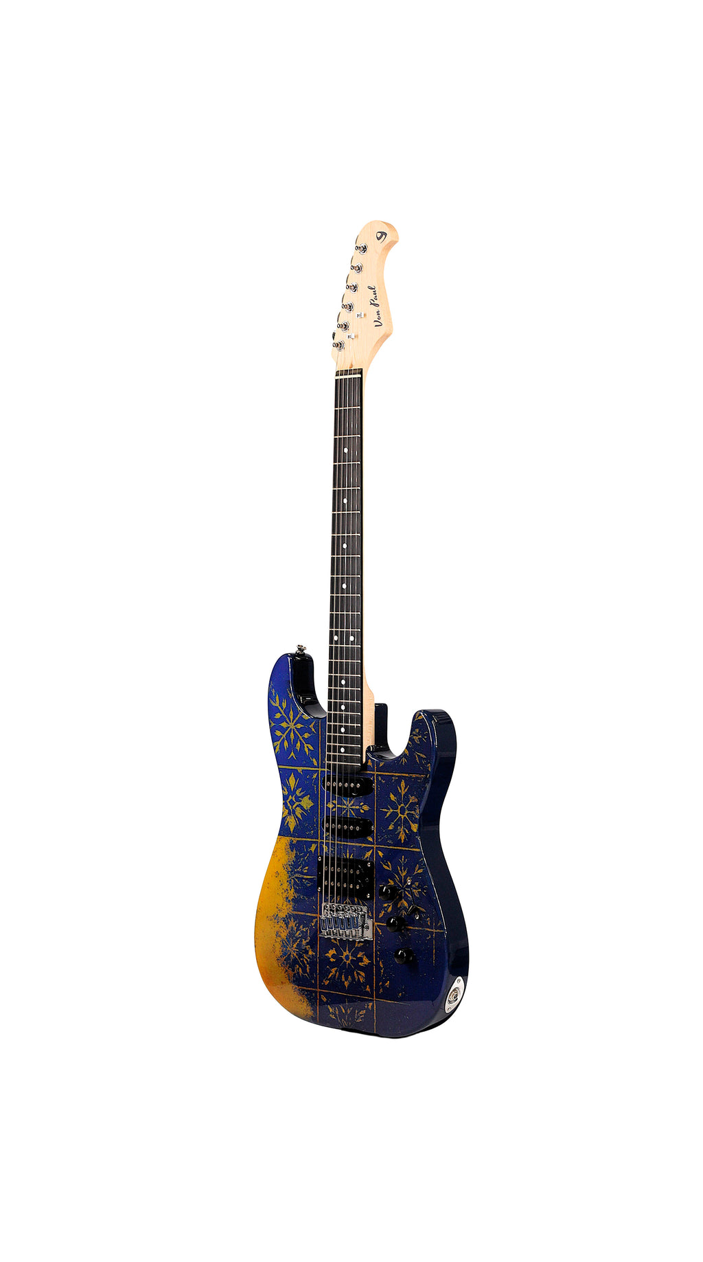 Guitarra Electrica Strato SSH Blue Retro