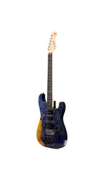 Guitarra Electrica Strato SSH Blue Retro