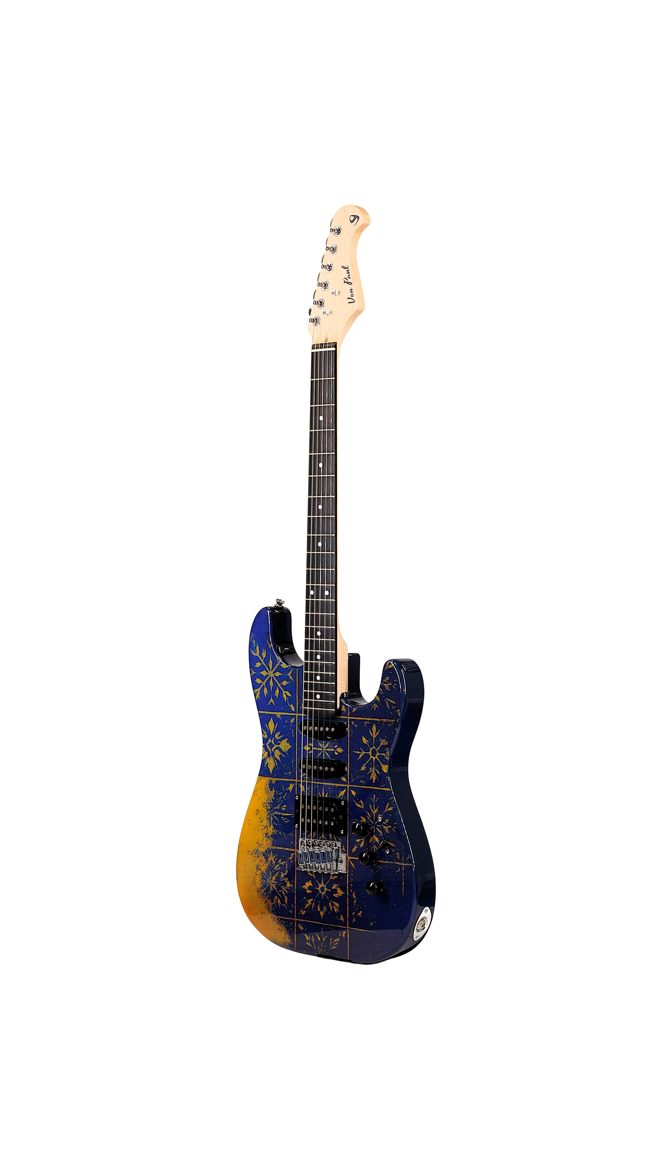 Guitarra Electrica Strato SSH Blue Retro