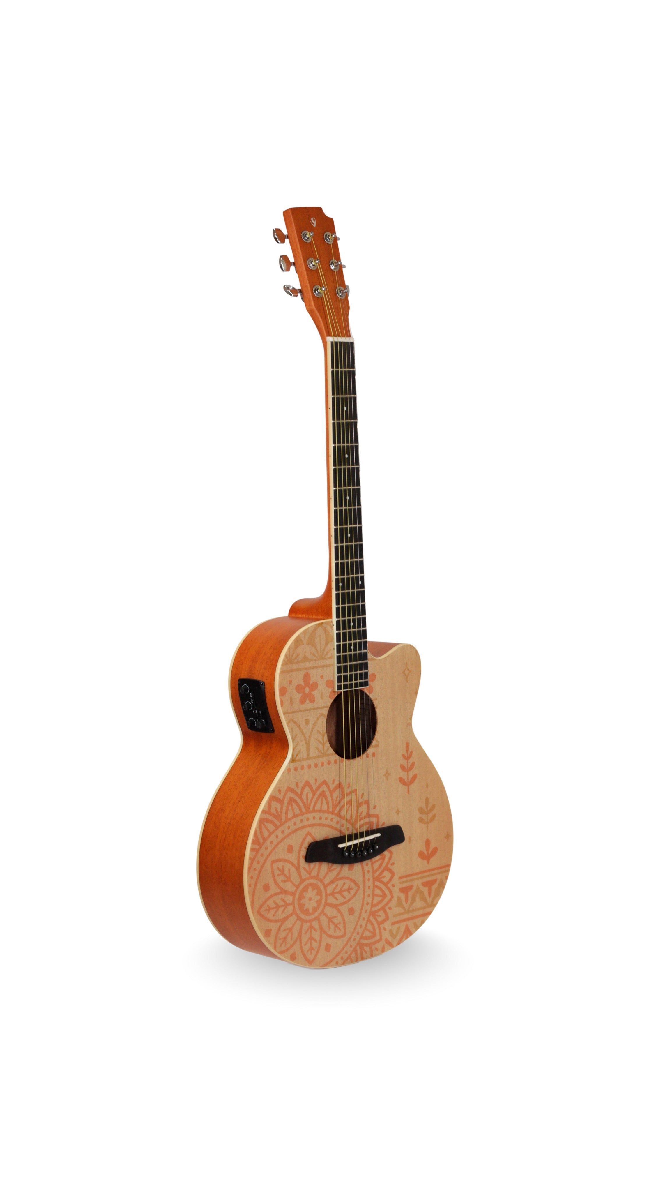 Guitarra Electroacústica Chic 38¨- Incluye Funda