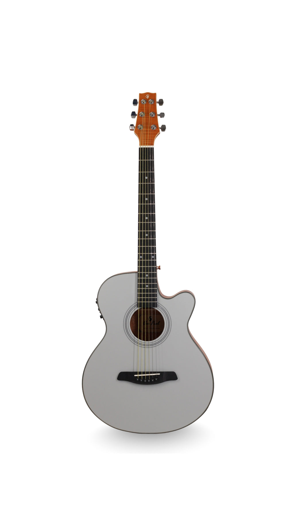 Guitarra Electroacústica Grey Mahogany 40¨- Incluye Funda