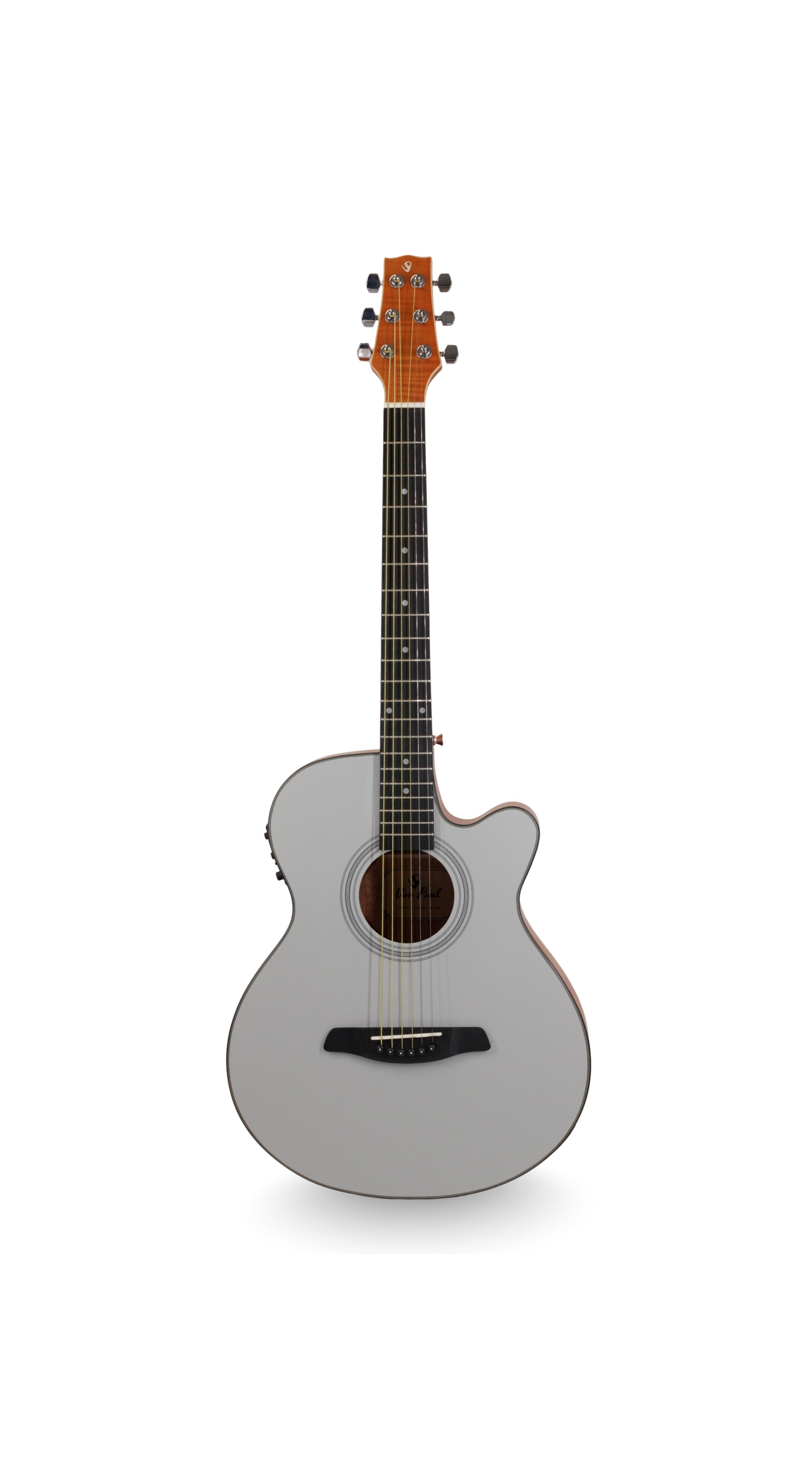 Guitarra Electroacústica Grey Mahogany 40¨- Incluye Funda