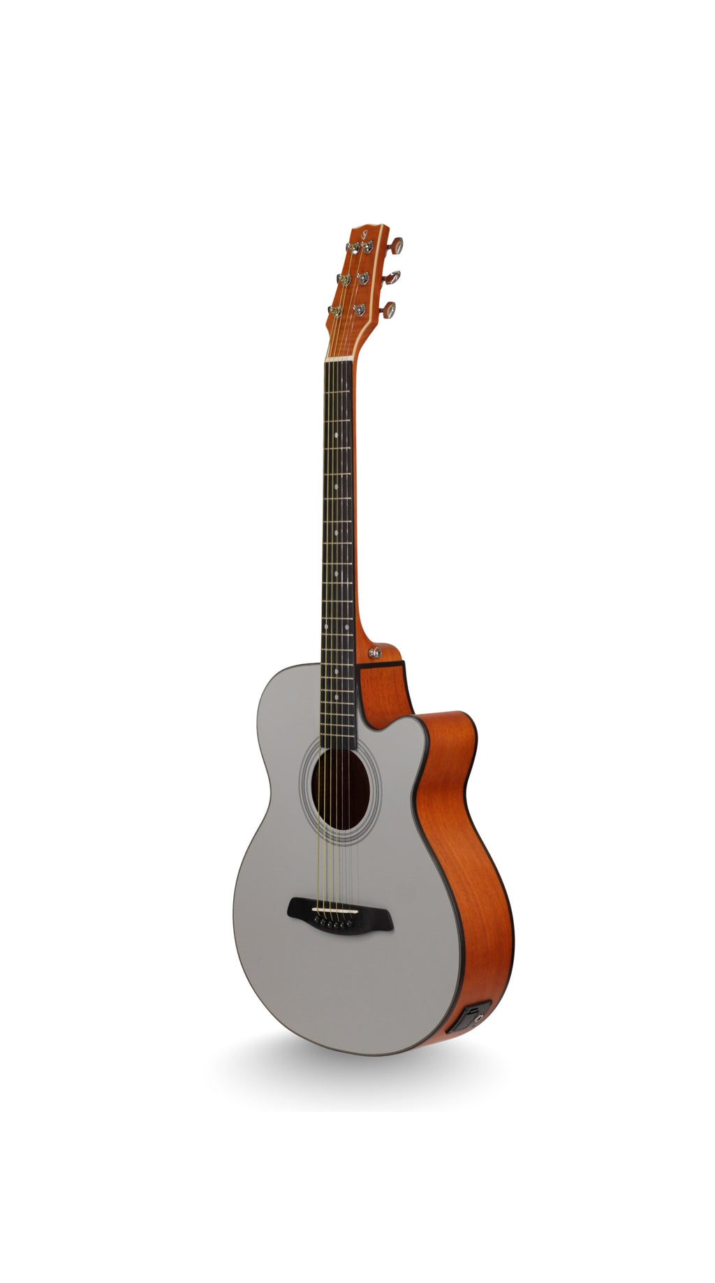 Guitarra Electroacústica Grey Mahogany 40¨- Incluye Funda