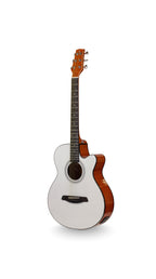 Guitarra Electroacústica White Mahogany 40¨- Incluye Funda