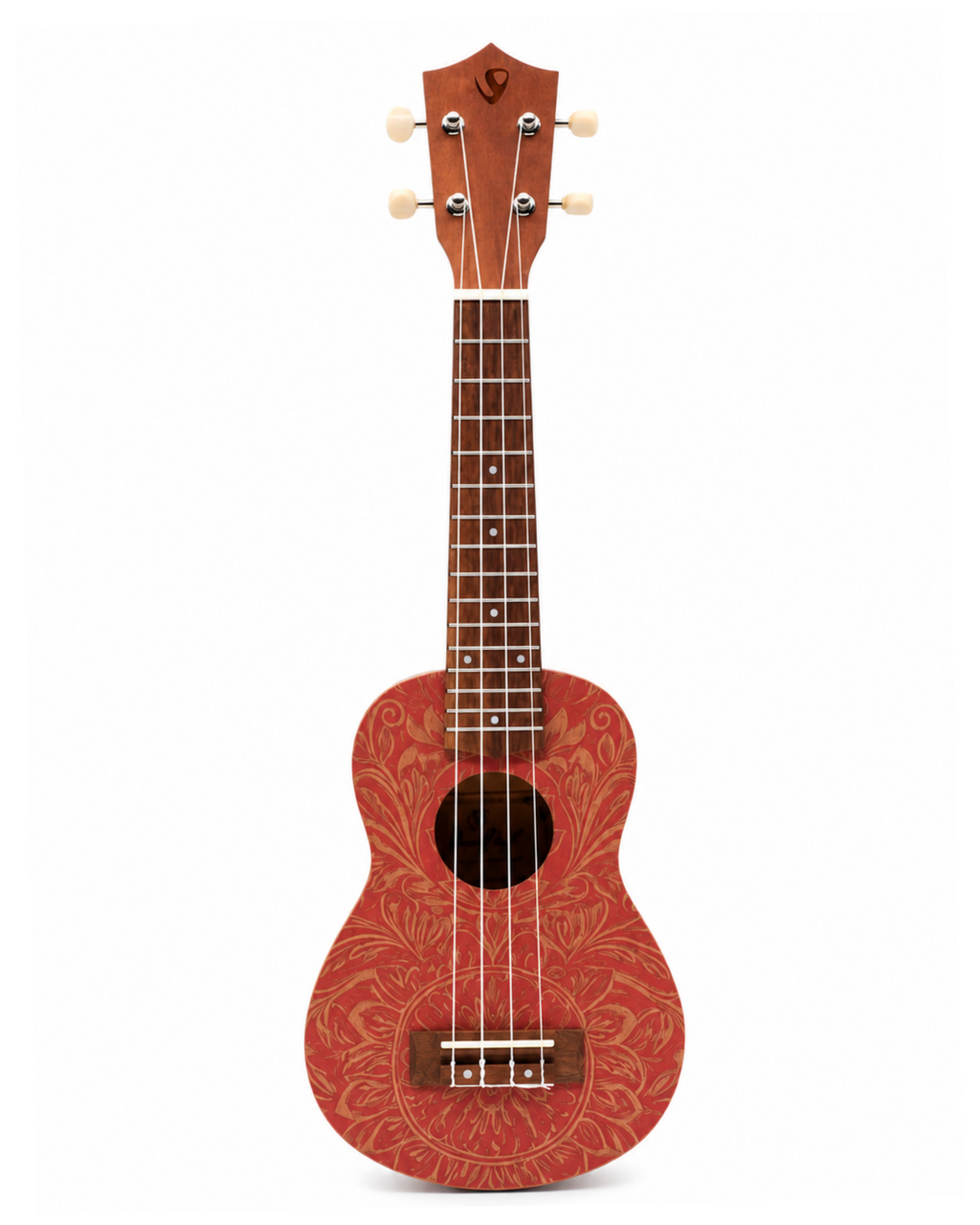 Ukelele Soprano Vintage - Incluye Funda