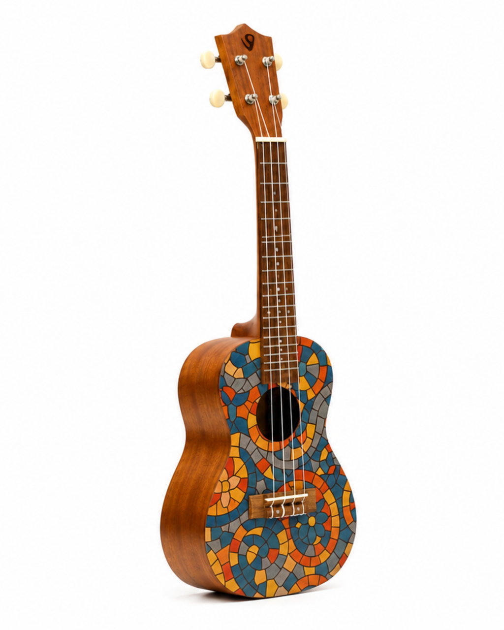 Ukelele Concierto Sapele Gaudi - Incluye Funda