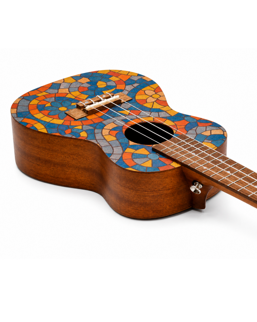 Ukelele Concierto Sapele Gaudi - Incluye Funda
